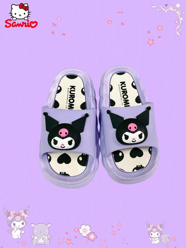 Sanrio Zapatillas para niños de Sanrio, zapatillas de verano para niñas, zapatillas frescas, dibujos animados 3D, para el hogar de niños, antideslizantes, zapatillas para padres e hijos, zapatos para niños, zapatos para niñas, zapatos para padres e hijos, en múltiples colores a elegir