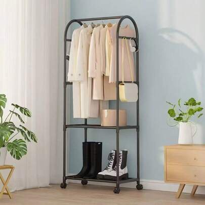 Cabideiro Multiuso Portátil - Secador de Roupas e Sapatos, Design Moderno