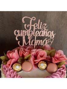 Topper na tort "Feliz Dia Del Padre", Topper na tort z okazji Dnia Ojca, Dekoracje Feliz Cumpleanos Papa, Dekoracje na przyjęcie z okazji Dnia Ojca