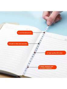 1pc Mini Keychain Tape Measure 2m Steel Tape Measure Delicate Small Steel Ruler Multipurpose Steel Tape Measure Gift Ruler