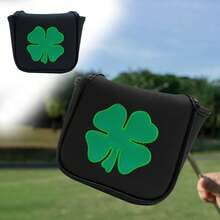 Golf Putter Cover Mallet Headcover With Magnetic Closure Protective Golf Club Covers - Multicolor - View 2