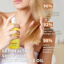 MAYJAM Vitamin E Oil 118ml/236mL Vitamin E Oil Rich In 5,0000 10 Dl-Alpha-Tocopherol For Deeply Nourish, Healthy, Glowing Skin Body Massage Body Oil