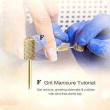 1/3 件套指甲抛光钻头、指甲钻头、指甲抛光清洁刷、丙烯酸凝胶修脚液、指甲抛光工具、美甲修脚修甲工具