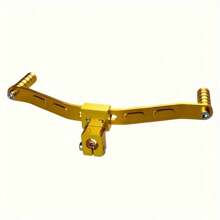 Aluminum Alloy Motorcycle Gear Shift Lever, Double Hanging Style, Compatible With Electric Bicycles