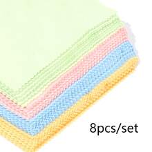 8/30/50/100pcs Glasses Cleaner,Glasses Cleaning Cloth,Eyeglass Cleaning Cloth,Microfiber Cleaning Cloth,Lens Eyeglass Cleaner Wipes,Reusable,Special Cleaning Cloth For Computer And Mobile Phone Screens, Glasses Accessories For Women - Multicolor - View 15