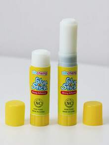 5 Packs (9g) PVA Cartoon Solid Glue Sticks For Office & Student DIY Handmade Stationery, White, Back To School Season - Multicolor - View 4