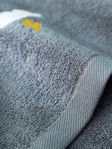 1/2/4/6件純棉可愛小長方形毛巾 9.84*17.71英吋，刺繡天氣圖案，中性款，適合四季使用，吸水性強、柔軟、快乾，適用於浴室、廚房、節日禮物、居家與學校使用 - 彩色 - 查看 7