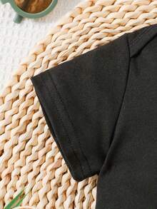 [Custom] Personalized Name Printed Bodysuit For Baby Girls And Boys, Cute And Casual