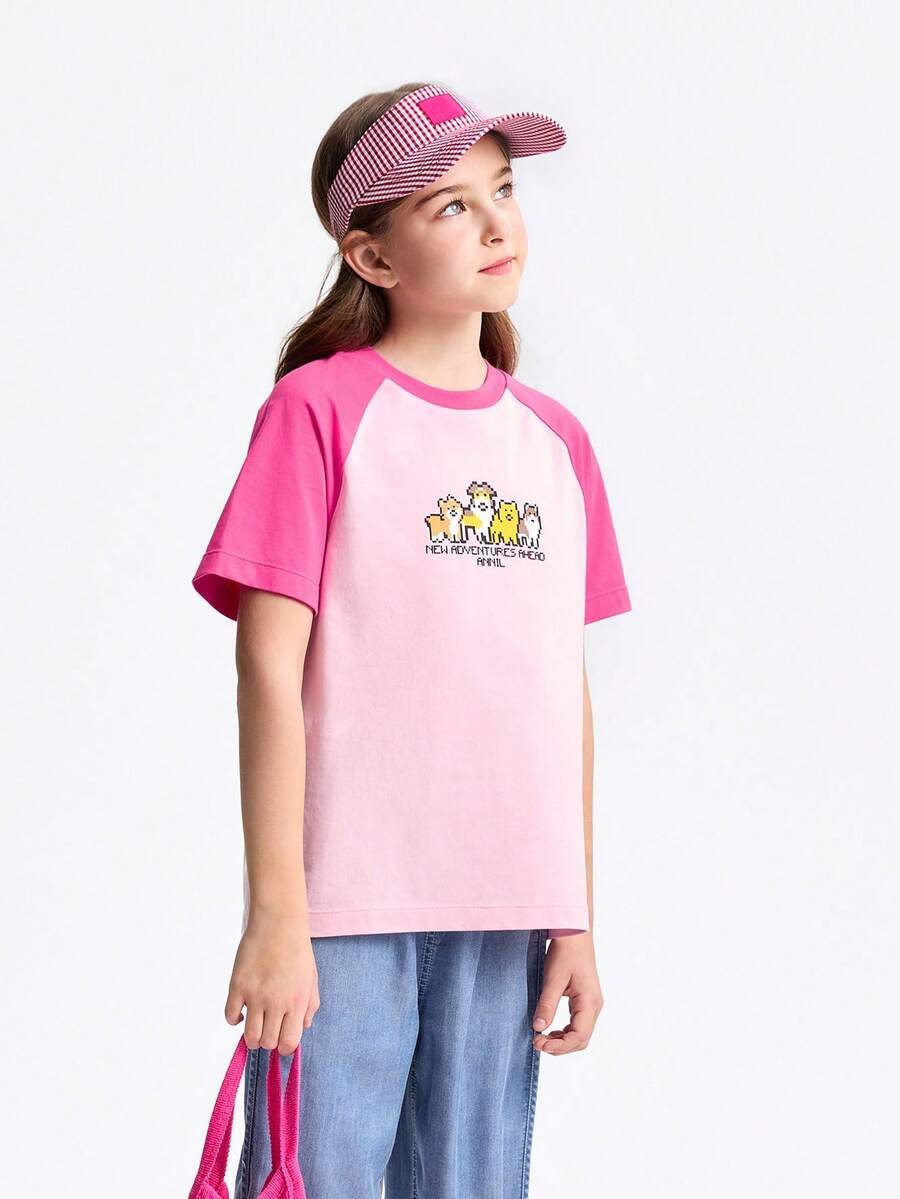 Annil Children's Clothing: Girls, Boys, Adults, Round-Neck Short-Sleeved Knitted Sweaters, T-Shirts, Summer