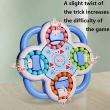 1pc Plus Size 8-Sided Finger Spinner Toy, Relaxation Toy For Teens - Multicolor - View 2