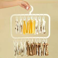 1pc Multi-Functional High Capacity Wardrobe Organizer Rack For Lingerie, Socks, Hats Storage And Drying
