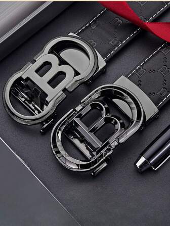 Nieuwe herenriem Business High End zinklegering automatische gesp taille riem Veelzijdige eenvoudige heren jeans broekriem