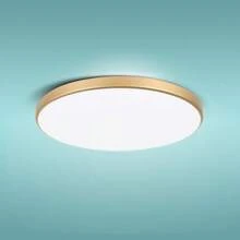 CANMEIJIA 1 pièce Plafonnier LED moderne 220V avec télécommande, lampe de plafond à gradation et variation de couleur de 3000K à 6500K. Lampe LED pour décoration de chambre à coucher, salon, cuisine, salle à manger, bureau.
