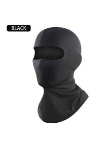 1 pièce Cagoule pour hommes pour vélos, motos et casques d'extérieur - Couvre-chef complet avec protection du cou et intérieure, masque de ski pour hommes et femmes, masque respirant d'été pour cyclisme homme, couvre-tête pare-soleil, casquette de cyclisme de couleur unie couvrant entièrement