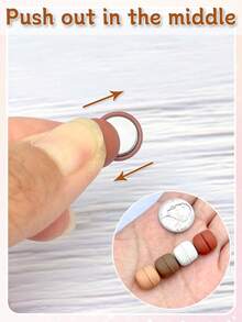 12pcs Women Scarf Clip Magnetic Brooches, Multi-Purpose Magnetic Pins For Headscarves, Scarves, Shirts, Dresses & Clothing - Multicolor - View 3