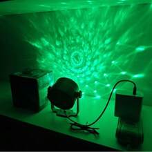 16 Color RGB Light Projector - Portable Mini LED Light Ball For Party, DJ, Bar, Stage, Wedding And Birthday L Creative Gift - 黑色 - 查看 3