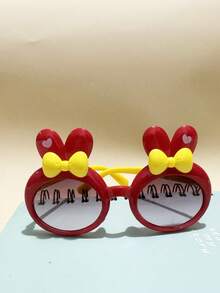 1pc Kids Cute Rabbit Cartoon Design Fashion Fashion Glasses For Boys & Girls