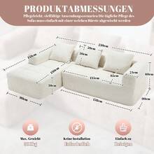 okwish Sofas & Couches - Beige - View 5