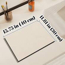 1 件简约风格厨房垫，采用优质硅藻土材料制成，防滑耐热餐具干燥垫，适用于家庭厨房、咖啡厅酒吧装饰，30*40 厘米 - D - 查看 14