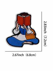 Cartoon Embroidered Patch, Sticker, Sewing Applique For Clothing, Hat, Denim, T-Shirt, Luggage, Anime, Heat Transfer Vinyl - Multicolor - View 5