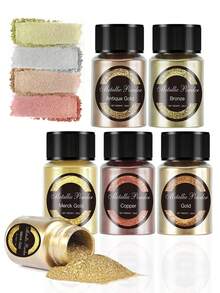 Multi-Color Metallic Powder, Suitable For Crystal Epoxy Resin, Handmade Pearl Resin Dye Pigment, 1000 Mesh, Applicable For DIY Coloring, Handicrafts, Epoxy Resin, Candle Making - Multicolour - View 8