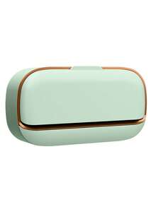 1个带沥水盘的豪华皂碟，防水皂盒，适用于淋浴间，壁挂式设计，带翻盖，是浴室的理想之选，也是开学必备品。