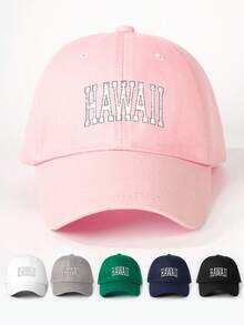 1 件女士夏威夷花卉 1959 水洗棒球帽，可调节户外遮阳帽，适合春秋季旅行海滩度假，Y2K 风格帽子万圣节