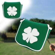 Golf Putter Cover Mallet Headcover With Magnetic Closure Protective Golf Club Covers - Multicolor - View 1