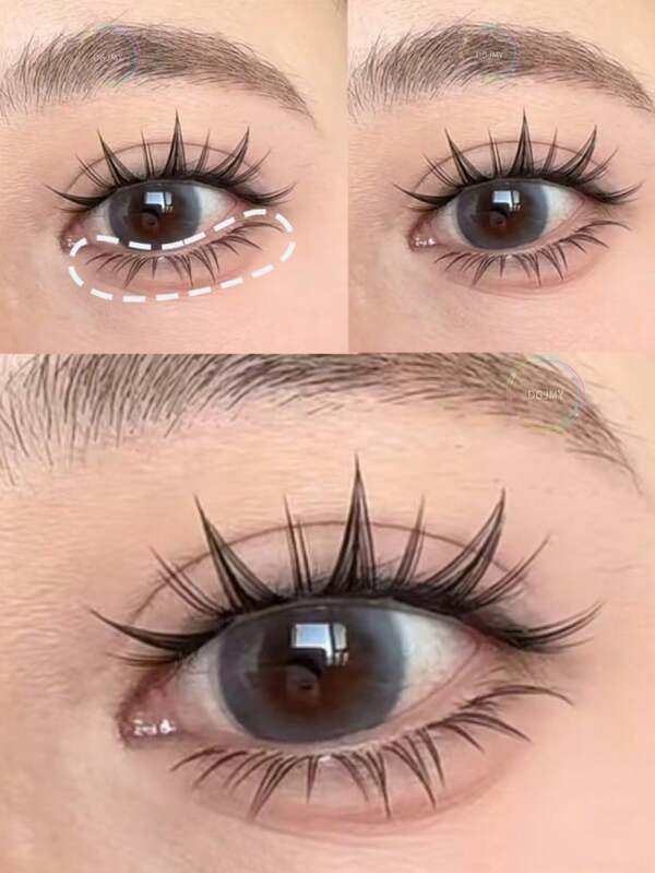 100 زوج/عبوة رموش مزيفة بتصميم عباد الشمس الكرتونية، طبيعية وفاخرة. 100 زوج/عبوة رموش مزيفة بتصميم أذن الأرنب والثعلب، تعزز الحجم والمظهر الطبيعي، بأسلوب كوري. 3 قطع من سلسلة الكلاب رموش مزيفة متدلية، عناقيد رموش، رموش فردية، رموش مزيفة