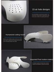 2 pezzi Protezione per pieghe, allungatore scarpa, supporto anti pieghe e grinze per scarpe sportive, protezione punta per scarpe sportive