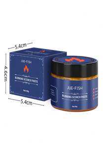 50g Pasta para quemar madera, pasta pirográfica DIY de exterior para, lona, papel, potenciador de combustión