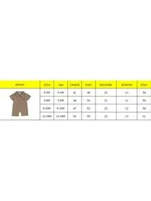 Newborn Baby Tops - Brown - View 8