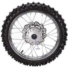 14" 12" Wheels Front 60/100-14 & Rear 80/100-12 Tire With Rim + Brake Disc & Sprocket 12mm Bearing For Dirt Pit Bike Motocross Off Road 70cc 90cc 110cc 125cc SSR Taotao - 1 - View 6