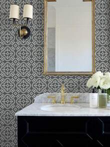 7.87x7.87英寸 10 件/覆盖面积约 4.31 平方英尺 即剥即贴磨砂乙烯基瓷砖转印贴花，自粘式瓷砖转印，适用于厨房浴室家居装饰转印 - 彩色 - 查看 6