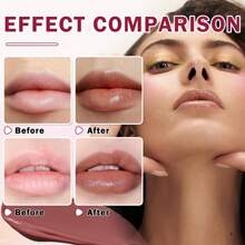 بلسم شفاه مضاد للتشقق، عناية بالشفاه، يخفف خطوط الشفاه، يرطب، يغذي، جوهر الشفاه، عناية بالشفاه