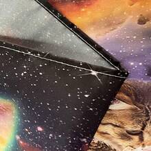 Cat Tapestry, Fantasy Universe Galaxy Space Funny Cool Cat Tapestry For Boys Kids, Starry Sky Nebula Galaxy Wall Decor Hilarious Cool Tapestries For Bedroom Living Room Dorm Room Home Decoration For Bedroom,Living Room,Dorm - Multi1 - 查看 7