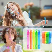 24pcs Bubble Wands (Bubble Solution Not Included), Heart Shaped Bubble Wands For Wedding, Party Favors, Table Decorations