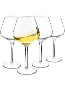 MICHLEY 2/4/6个装漂浮塑料酒杯，不易碎透明杯，Tritan塑料材质，可放入洗碗机清洗，适合露营、聚会、父亲节礼物 - 透明 - 查看 13