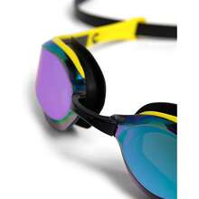 2025 Hottt New Arrivals:ARENA Unisex Cobra Edge Swipe Anti-Fog Racing Swim Goggl For Men And Women Polycarbonate MirrorNon-Mirror LensEmerald-Yellow-Black MirrorMirror - Bildfarbe - View 3