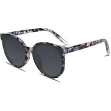 2057C8 Marco Negro Carey/Lente Gradiente Gris