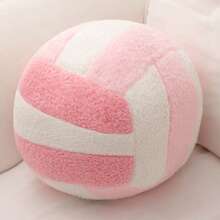Volleyball Plush Pillow, Fluffy Soft Pillow, Durable Sports Basketball Stuffed Pillow, Room Decor Gift - Multicolor - View 7