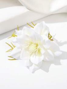 1 件度假风格仿花发夹，适合旅行装扮爪夹发夹发夹 - 彩色 - 查看 11