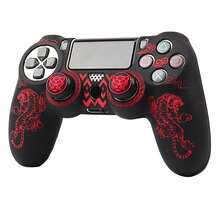 RALAN Tiger Design Controller Skin Cover With 2 Thumb Grips Compatible With Playstation 4 Slim/Pro Controller - Multicolor - View 17