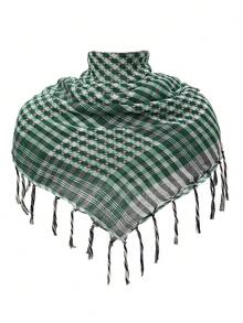 1 pieza Pañuelo/Chal militar táctico ligero para desierto árabe para acampada al aire libre - multicolor - Ver 14