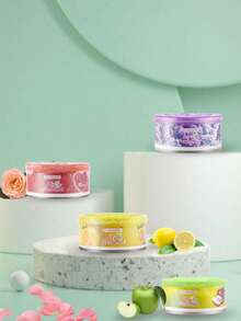 1/4/5件空气清新剂香薰，空气清新剂固体香薰，厕所除臭剂，卧室厕所持久固体香薰膏，家居/房间装饰/汽车/桌面装饰，香薰礼品空气清新剂空气清新剂 - 紅色 - 查看 8