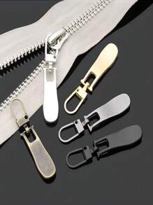 6/8/10 Pieces Of Multi-Color Detachable Zipper Pullers Instant Zipper Repair Kit Pullable Pullers - Easily Replace Torn And Broken Zippers Down Jacket Jackets Bags Universal Zipper Pullers Snap Repair Pendant Zipper Pullers Universal Accessories For Bags , Clothes, Backpacks, Wallets And Handicrafts - Black Embroidery Supplies Travel Essentials Travel Accessories Vacation Summer Holiday Back To School