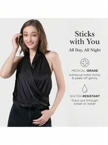 30pcs/24pcs/20pcs/16pcs/10pcs/8pcs/4pcs/2pcs Silicone Invisible Waterproof Anti-Mold Reusable Breast Petals, Nude Feel Silicone Lift Bra Pads, Non-Slip/Breathable Seamless Invisible Self-Adhesive Nipple Covers, With Box, Transparent, Women Lingerie & Underwear Accessories, Outdoor Sports, Bust Pad For Bras, Skin Color/Light Pink, Suitable For Wedding, Halter Top, Lift, Push Up, Round, Flower Type