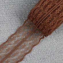 45mm 10 Yards Net Lace Trim Ribbon Ideal For Wedding Christmas Curtain Decorations DIY Hair Bows Sewing Fabric