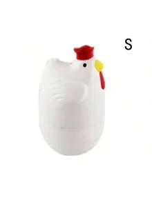 Lovely Chicken Shaped Egg Boiler Steamer 4 Eggs 1Egg Microwave Egg Cooker Cooking Tool Kitchen Accessories