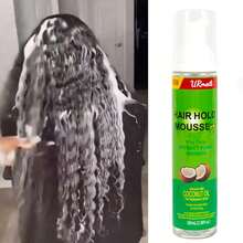 卷发摩丝，控油定型摩丝，100毫升，清爽卷发泡沫，怡人香味，橄榄油摩丝 - 100ml - 查看 1